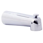 Westbrass 7" Diverter Tub Spout, Polished Chrome, E507D-1F-26. Fixed Price $32.78.