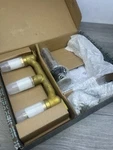 Brizo Charlotte Wall Mounted Bathroom Faucet No Handles 65885LF-BNLHP-ECO. Fixed Price $179.99.