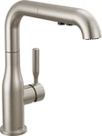 Almari Brushed Nickel Kitchen Faucet With Pull-out Sprayer, Modern Single Hole. Fixed Price $251.99.