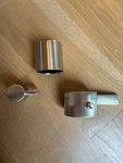Hansgrohe Shower Thermostatic Mixer Brushed Nickel Finish. Fixed Price $119.99.