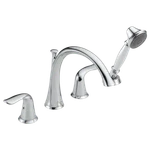 Delta Lahara Roman Tub W/ Hand Shower Trim Chrome-certified Refurbished. Fixed Price $242.69.