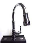 Delta Broderick 1.8 Gpm Single Hole Pull Down Kitchen Faucet #9190-DST. Fixed Price $310.99.