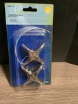 Plumb Pak PP805-112 Faucet Handles Cross Style Chrome Finish Nos. Fixed Price $14.95.