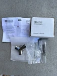 Delta H551SS Stryke Single Lavatory Faucet Cross Handle, Stainless Finish. Fixed Price $31.60.