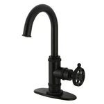 Kingston Brass KSD850.RKX Webb 1.8 Gpm Hole Bar Faucet - Black. Fixed Price $490.72.