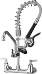 With Sprayer Height Center Wall Mount Kitchen Sink Faucet Brass. Fixed Price $335.26.