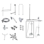 Kingston Brass CCK318.AL Vintage Retrofit Shower - Chrome. Fixed Price $1341.83.