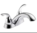 Delta 2503LF Two Handle Faucet In Chrome. Fixed Price $64.00.