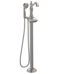 Delta T4797-FL-LHP Cassidy Floor Mounted Tub Filler Brilliance Stainless. Fixed Price $1200.00.