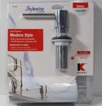 Stylewise By Keeney Modern Chrome Finish Soap Dispenser K613PC. Fixed Price $14.00.