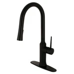Kingston Brass LS272.NYL New York 1.8 Gpm Hole Pull Down - Black. Fixed Price $406.22.