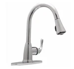 Glacier Bay HD67551-1201 Single Handle Pull Down Kitchen Faucet Chrome. Fixed Price $69.00.