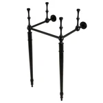 Kingston Brass VPB3314 Edwardian 14" Console Base - Black. Fixed Price $1052.97.