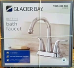 Bettine Bath Faucet 4" Centerset Chrome 1005496565 Glacier Bay High Arch. Fixed Price $20.99.