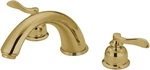 Kingston Brass KB8362NFL Nuwave French Roman Tub Faucet, Polished. Fixed Price $179.99.