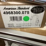 American Standard 4968300.075 Estate Kitchen Faucet Stainless Steel *read*. Fixed Price $89.99.