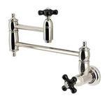 Kingston Brass KS310.PKX Duchess 3.8 Gpm Wall Mounted Hole Pot - Nickel. Fixed Price $412.72.