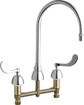 Chicago Faucets 786-GN8AE29AB Commercial Grade High Arch Kitchen Chrome. Fixed Price $534.23.