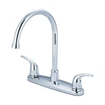Olympia Faucets K-5370 Accent 1.5 Gpm Low Lead Widespread Kitchen Chrome. Fixed Price $69.29.