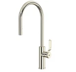 Rohl MY55D1LMPN Myrina Single Hole Pull Down Kitchen Faucet, Polished Nickel. Fixed Price $599.00.
