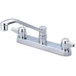 Central Brass 0122-A 1.5 Gpm Deck Mounted Kitchen Faucet Chrome. Fixed Price $121.42.