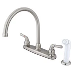 Kingston Brass KB79 Magellan 1.8 Gpm Standard Kitchen Faucet - Nickel. Fixed Price $123.47.