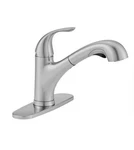 Glacier Bay Market Single-handle Pull-out Sprayer Kitchen Faucet Stainless. Fixed Price $49.99.