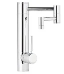 Waterstone Hunley Kitchen Faucet Articulated Spout Polishd Nickel 3600-12-PN. Fixed Price $1150.00.