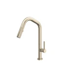 Rohl TE56D1LMSTN Tenerife Pull-down Kitchen Faucet With U-spout Satin Nickel. Fixed Price $1194.00.