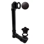 Westbrass 1-1/2-IN Oil-rubbed Bronze Lift And Turn Drain With Abs Pipe Included. Fixed Price $35.95.