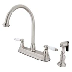 Kingston Brass KB3758PLBS Restoration Centerset Kitchen Faucet. Fixed Price $137.68.