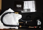 Vigo Bristol Pull Down Spray Kitchen Faucet Matte Black/brushed Gold VG02033MGMB. Fixed Price $99.00.