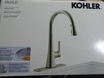 Kohler Guild K-R33912-VS Pull Down Kitchen Faucet Stainless Steel New. Fixed Price $94.99.
