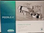Peerless Two-handle Centerset Lavatory Faucet, Model P299621LF-ECO-W Open Box. Fixed Price $34.97.