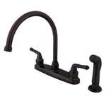 Kingston Brass FB795SP Magellan 8-INCH Centerset Kitchen Faucet With Sprayer. Fixed Price $78.21.