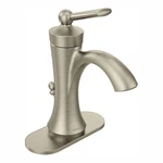 Moen 4500BN Wynford Hole Single-handle Bathroom Faucet Brushed Nickel. Fixed Price $141.03.