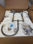 Newport Brass Chesterfield 9458-15 Bridge Kitchen Faucet,polished Nickel *read*. Fixed Price $899.99.