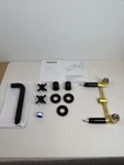 Kingston Brass KS8125DX Concord 1.2 Gpm Wall Mounted Widespread - Bronze. Fixed Price $210.00.