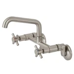 Kingston Brass KS423 Concord 1.8 Gpm Wall Mounted Bridge Kitchen - Nickel. Fixed Price $230.72.