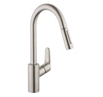 Hansgrohe Focus 1.75 Gpm Pull-down Kitchen Faucet Higharc Spout 04505800. Fixed Price $243.00.