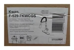 Pfister Kwan Single-handle Pull Down Sprayer Kitchen Faucet Stainless F5297KWCGS. Fixed Price $138.56.