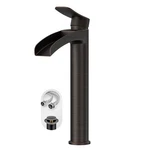 Phiestina Bathroom Vessel Sink Faucet, Single Tall, Oil Rubbed Bronze. Fixed Price $81.99.