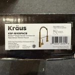 Kraus Bolden Touchless Sensor Kitchen Faucet, Champagne Bronze KSF-1610SFACB. Fixed Price $216.50.