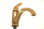 Delta 551-CZ-DST Champagne Bronze Dryden Single Handle Centerset Bathroom Faucet. Fixed Price $225.00.