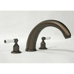 Rohl Perrin & Rowe 3-HOLE Brass Bathtub Filler U.3258L-PN Polished Nickel New. Fixed Price $479.98.