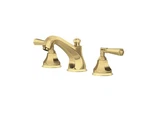 Rohl Palladian Widespread Lavatory Faucet Satin Unlacquered Brass A1908LMSUB. Fixed Price $570.00.
