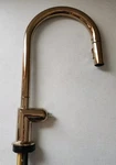 Brizo 64075LF-PGLHP Odin 1.8 Gpm Single Hole Pull Down Kitchen Faucet, No Handle. Fixed Price $449.97.