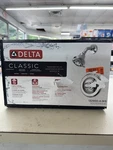 Delta 132900-A Classic Single Handle 5 Spray Shower Faucet W/ Valve Chrome. Fixed Price $51.99.