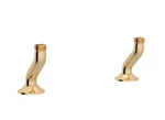 Perrin & Rowe U.6793EG-2 Bridge Kitchen Faucet Deck Unions English Gold New. Fixed Price $519.99.