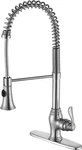 Bastion Single Handle Standard Kitchen Faucet Brushed Nickel. Fixed Price $156.22.